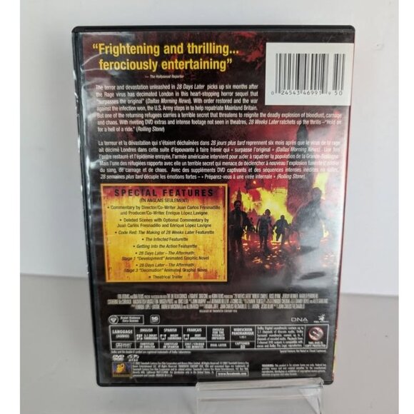 28 Weeks Later (DVD, 2007, Canadian Widescreen) - Picture 2 of 2